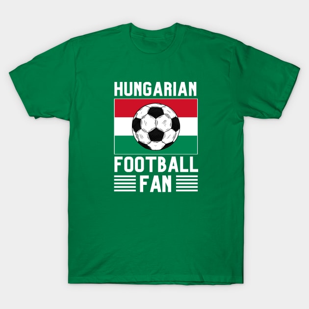 Hungary Football T-Shirt by footballomatic